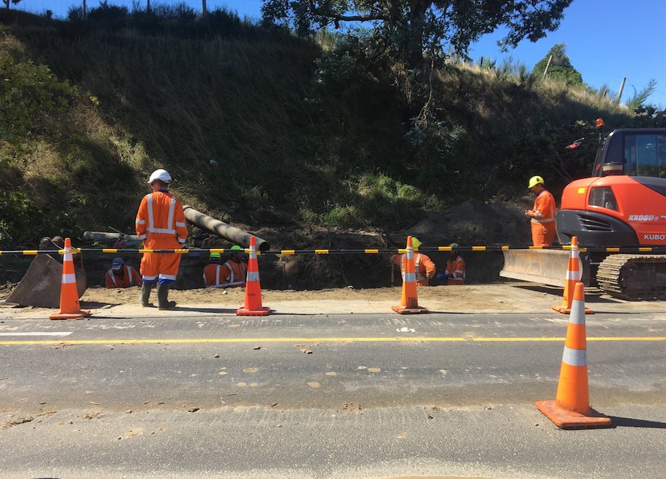 Raumati Road Main Leak